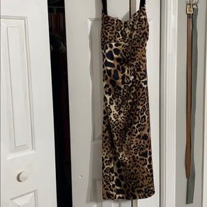 Leopard print dress by cache